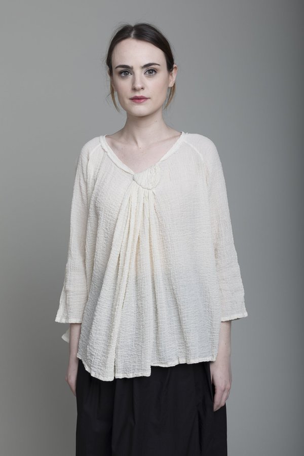 Elsa Esturgie Cannelle Blouse - Ecru Elsa Esturgie Cannelle Blouse - Ecru