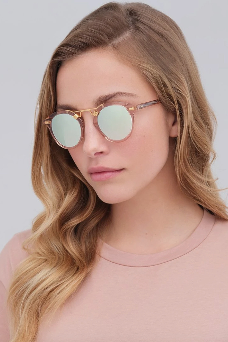 Krewe St. Louis Sunglasses - Petal 24k | Garmentory