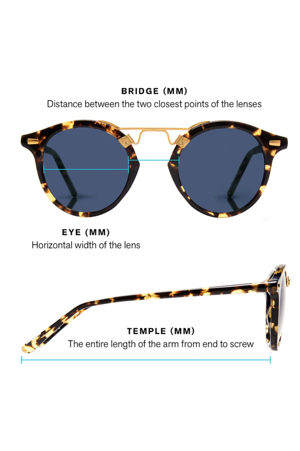 Krewe Eve Gold Square-Frame Sunglasses with Dark Lenses Krewe Eve Sunglasses - 18k Rose Gold/Matte Black | Garmentory main image 4