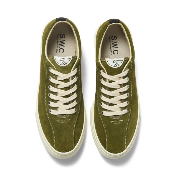 Unisex Stepney Worker's Club Dellow Suede Sneaker - Military Unisex Stepney Worker's Club Dellow Suede Sneaker - Military