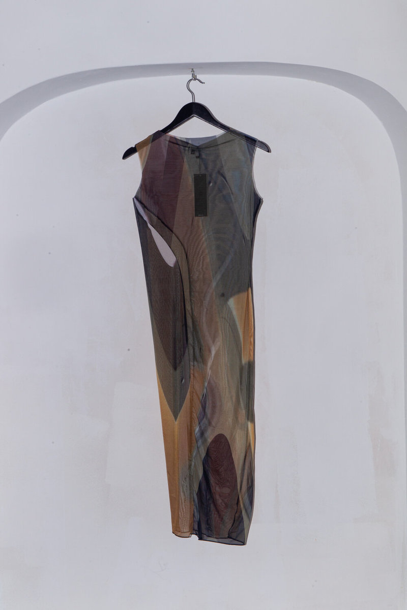 CLAN - MESH PRINT ONDA DRESS V2 | Garmentory