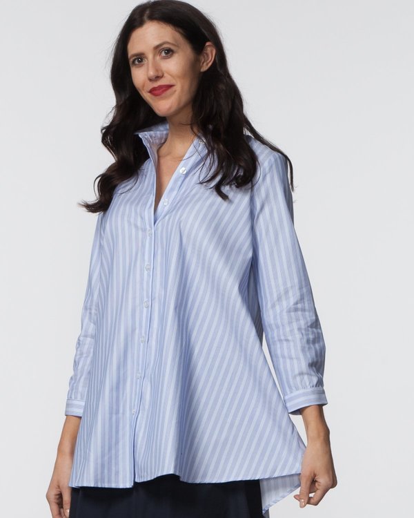 SBJ Austin Carl Top - Blue/White Stripe SBJ Austin Carl Top - Blue/White Stripe