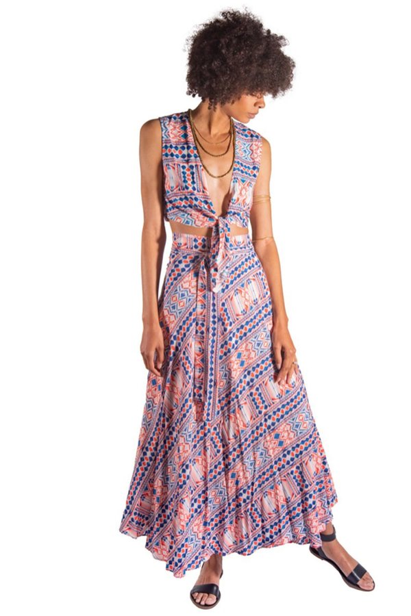 Tysa Wrap Skirt - Tuscany Tysa Wrap Skirt - Tuscany
