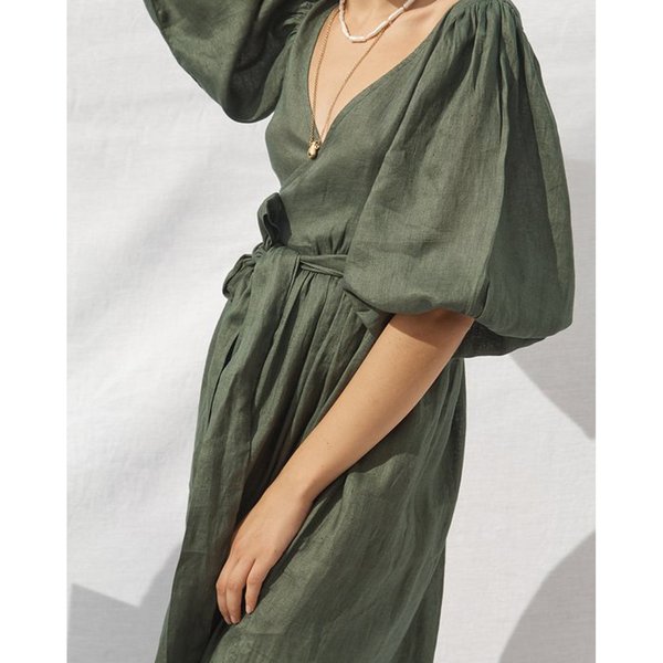 All That Remains Lia Dress - Forest All That Remains Lia Dress - Forest