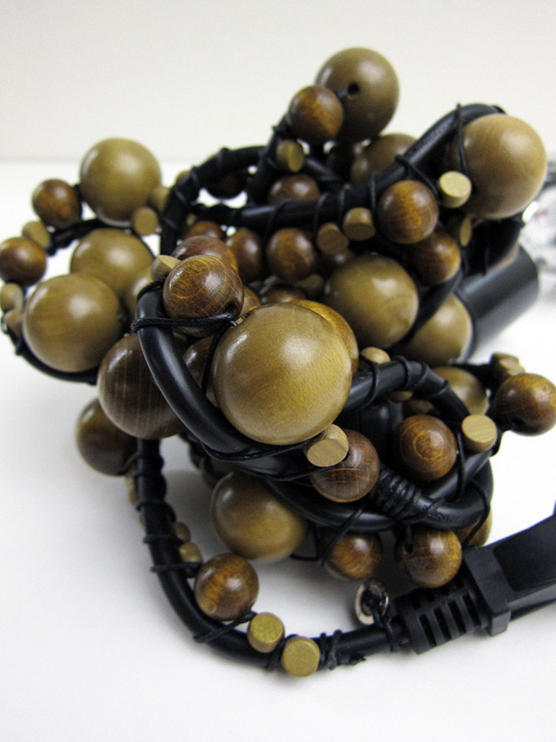 BLESS Lampknot Big, Olive Pearls | Garmentory