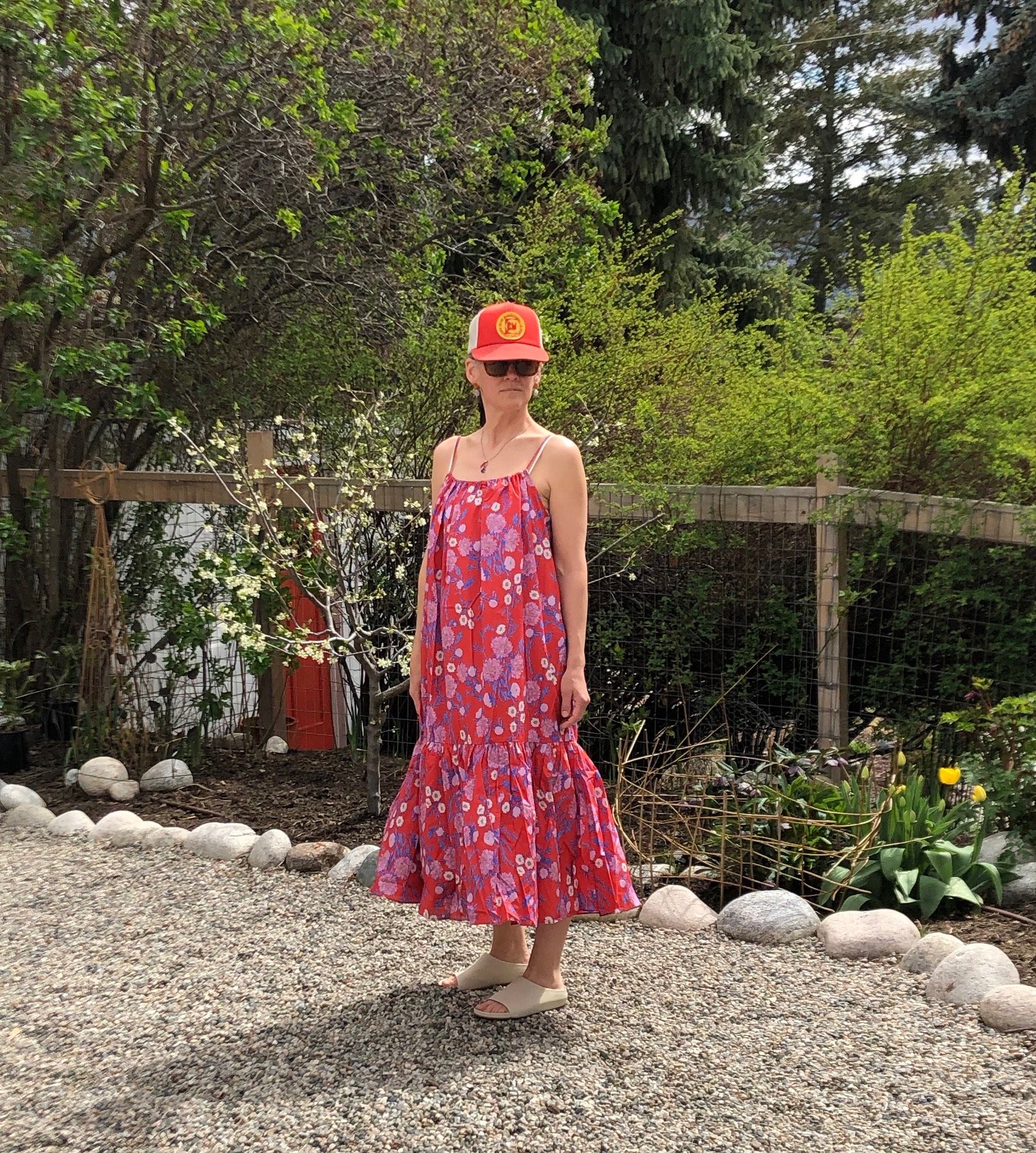 red poppy dress Maxi – Pink Poppy Shoppe The midi length Ayana Batik Midi Dress Red
