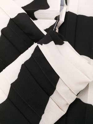 unisex Henrik Vibskov Jelly Scarf - black/white unisex Henrik Vibskov Jelly Scarf - black/white