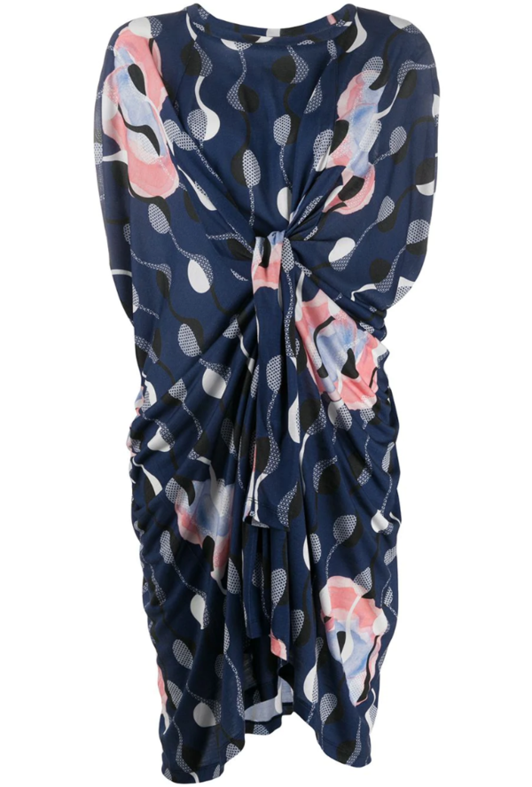 Henrik Vibskov No.4 OS Jersey Dress - Beginning Print Henrik Vibskov No.4 OS Jersey Dress - Beginning Print