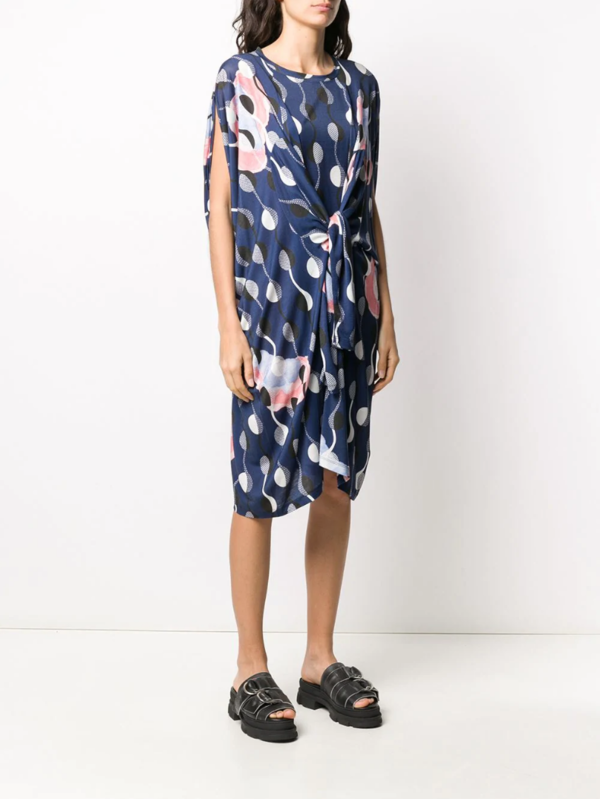 Henrik Vibskov No.4 OS Jersey Dress - Beginning Print Henrik Vibskov No.4 OS Jersey Dress - Beginning Print