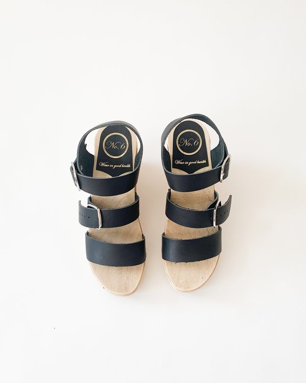 No.6 Rosalia Clog On Wedge No.6 Rosalia Clog On Wedge