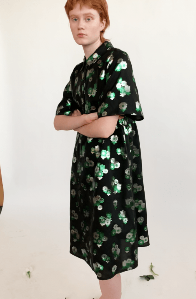 Wray Dorian Dress - Ditsy Metallic | Garmentory