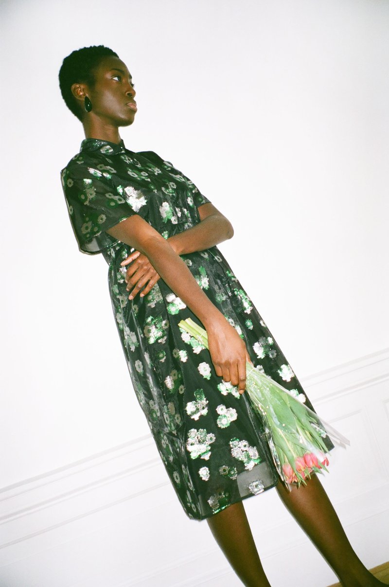 Wray Dorian Dress - Ditsy Metallic | Garmentory