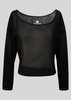 Berenik MESH SWEATER - Black - Thumbnail 7