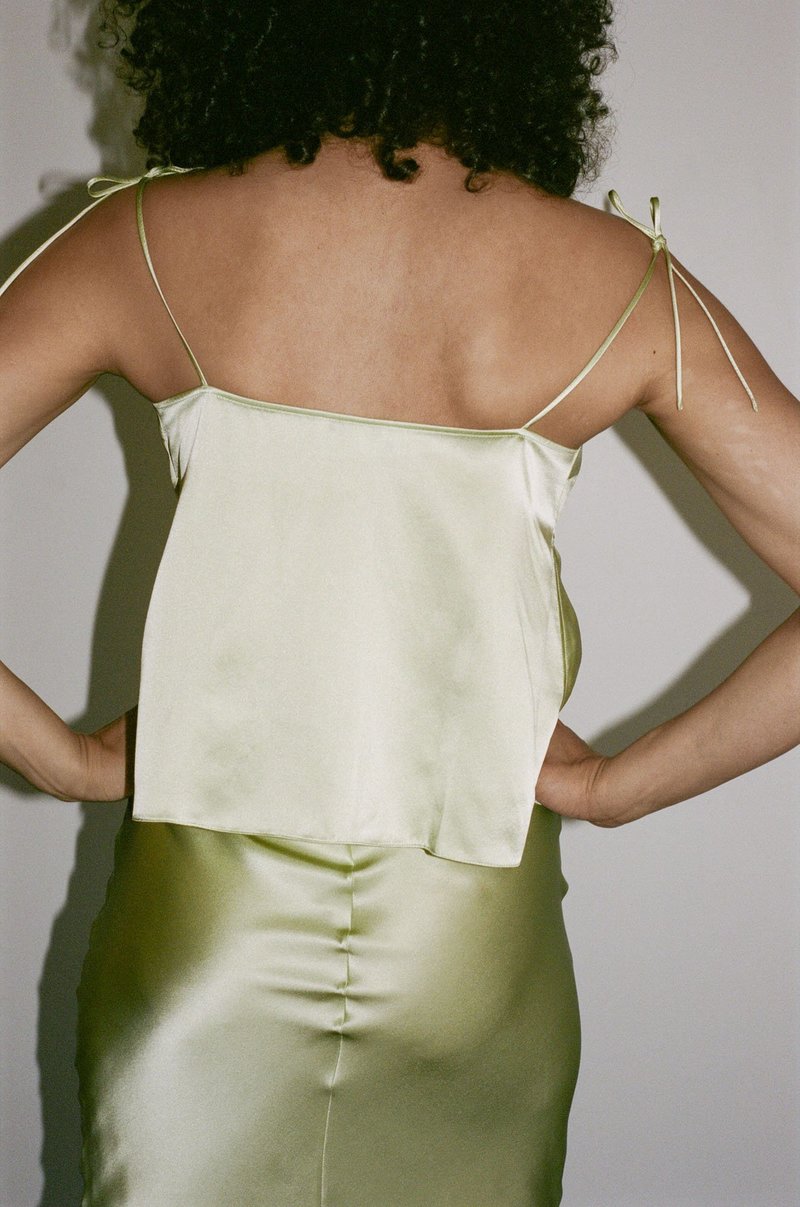 Priscavera Tie Up Cami Priscavera Tie Up Cami