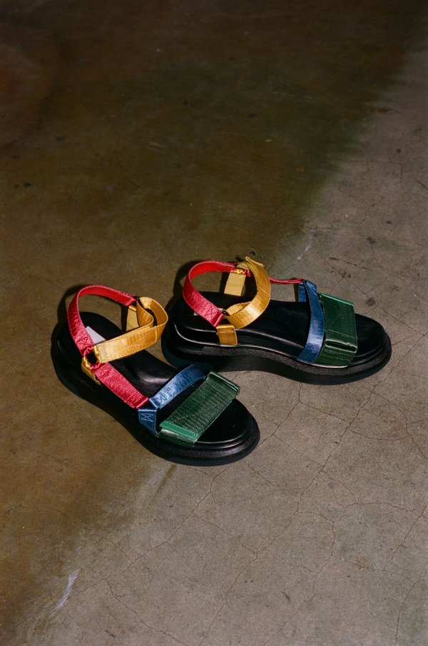 Suzanne Rae Velcro Sandal