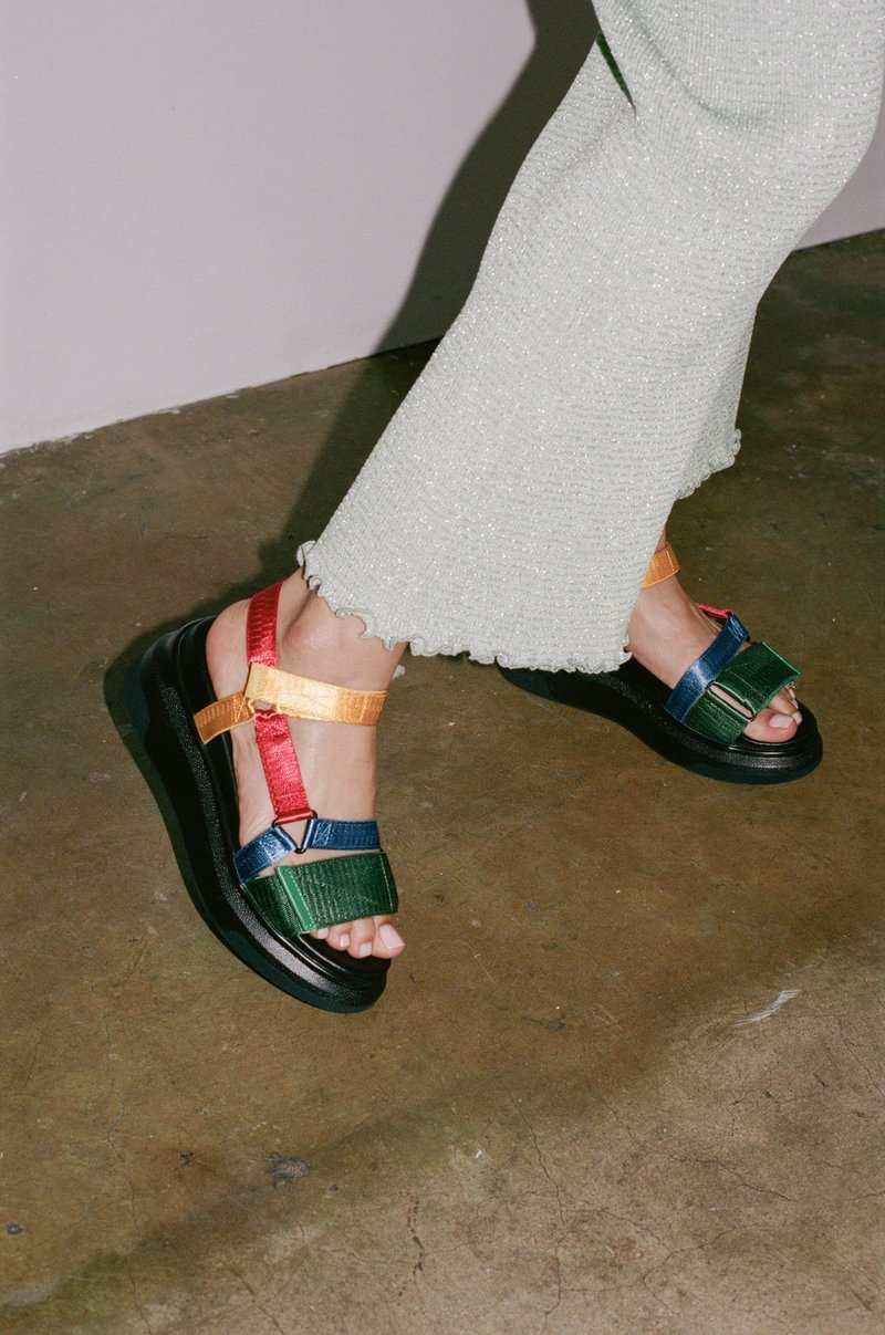 Suzanne Rae Velcro Sandal