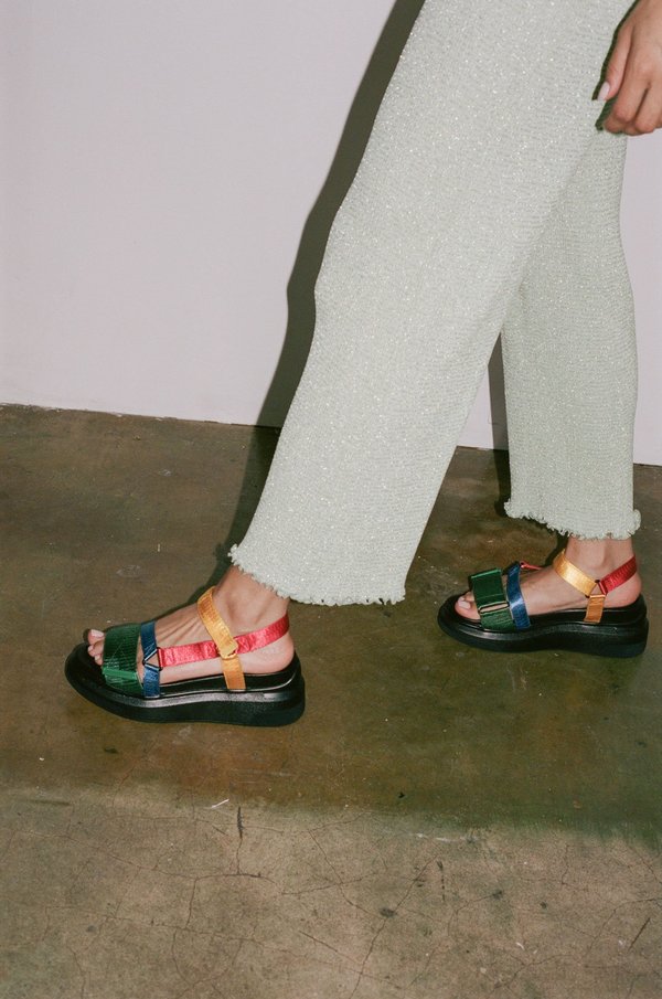 Suzanne Rae Velcro Sandal