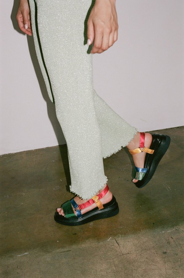 Suzanne Rae Velcro Sandal