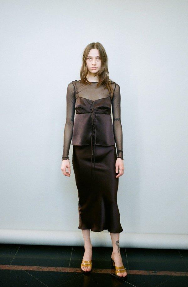 Priscavera Tie Up Cami Priscavera Tie Up Cami