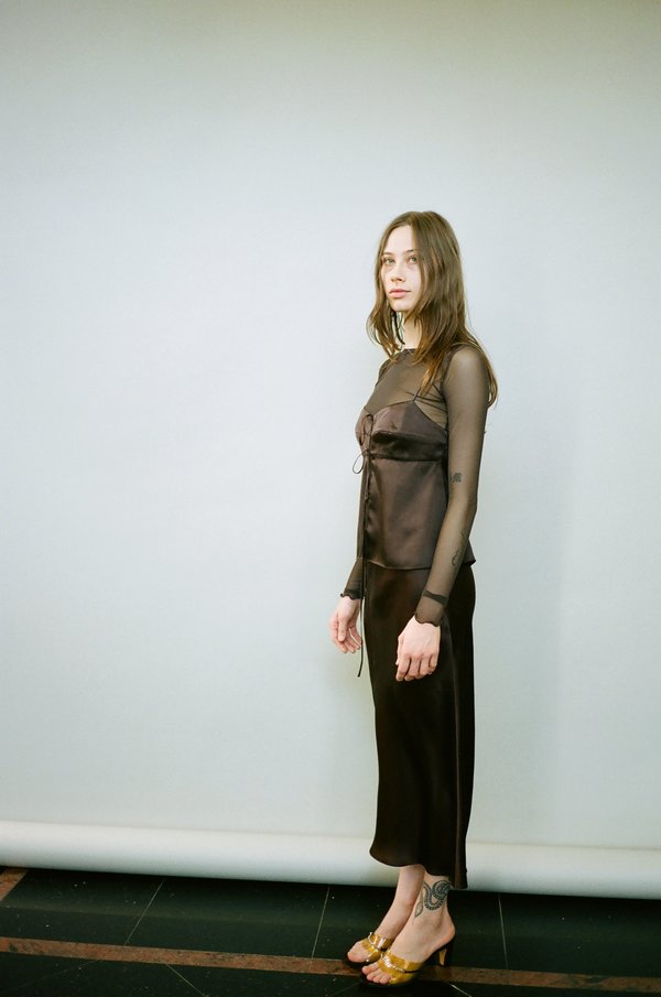 Priscavera Tie Up Cami Priscavera Tie Up Cami