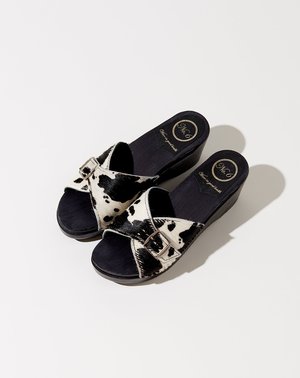 No.6 Pony Abuela Clog On Mid Wedge No.6 Pony Abuela Clog On Mid Wedge