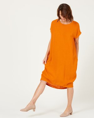Black Crane Pleated Cocoon Dress Black Crane Pleated Cocoon Dress