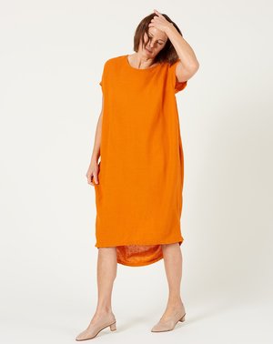 Black Crane Pleated Cocoon Dress Black Crane Pleated Cocoon Dress