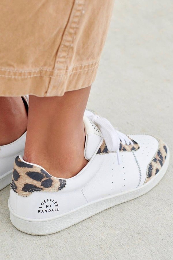 Loeffler Randall Keeley Low Top Sneaker - LEOPARD Loeffler Randall Keeley Low Top Sneaker - LEOPARD