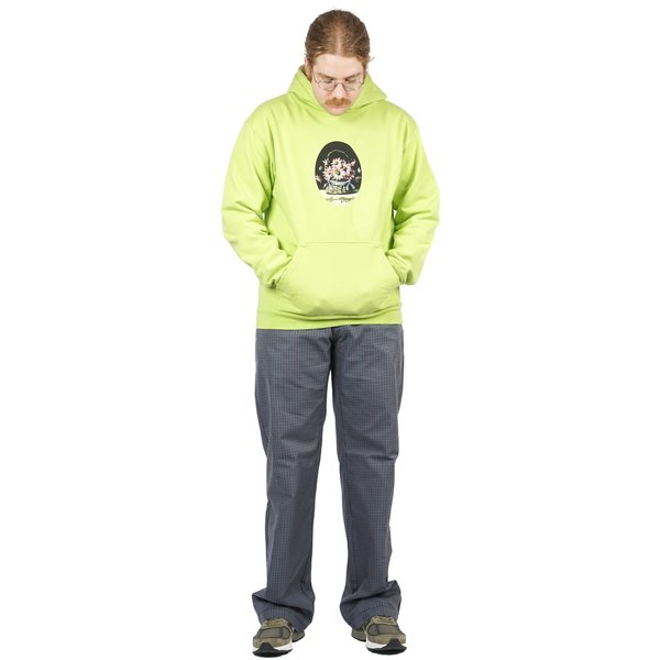 Noon Goons GREETINGS HOODIE - BRIGHT GREEN Noon Goons GREETINGS HOODIE - BRIGHT GREEN