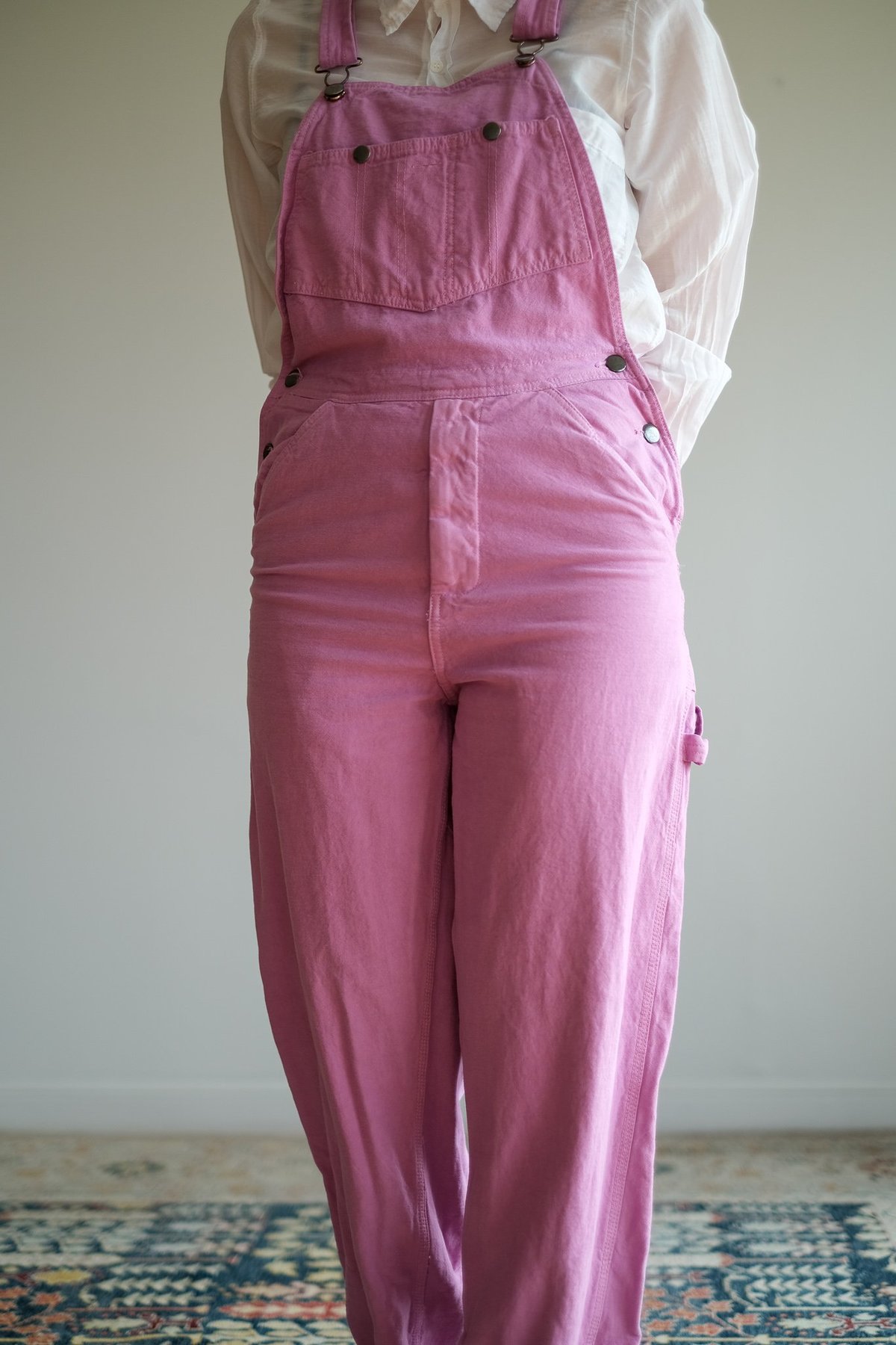 VINTAGE OVERALLS PINK Garmentory