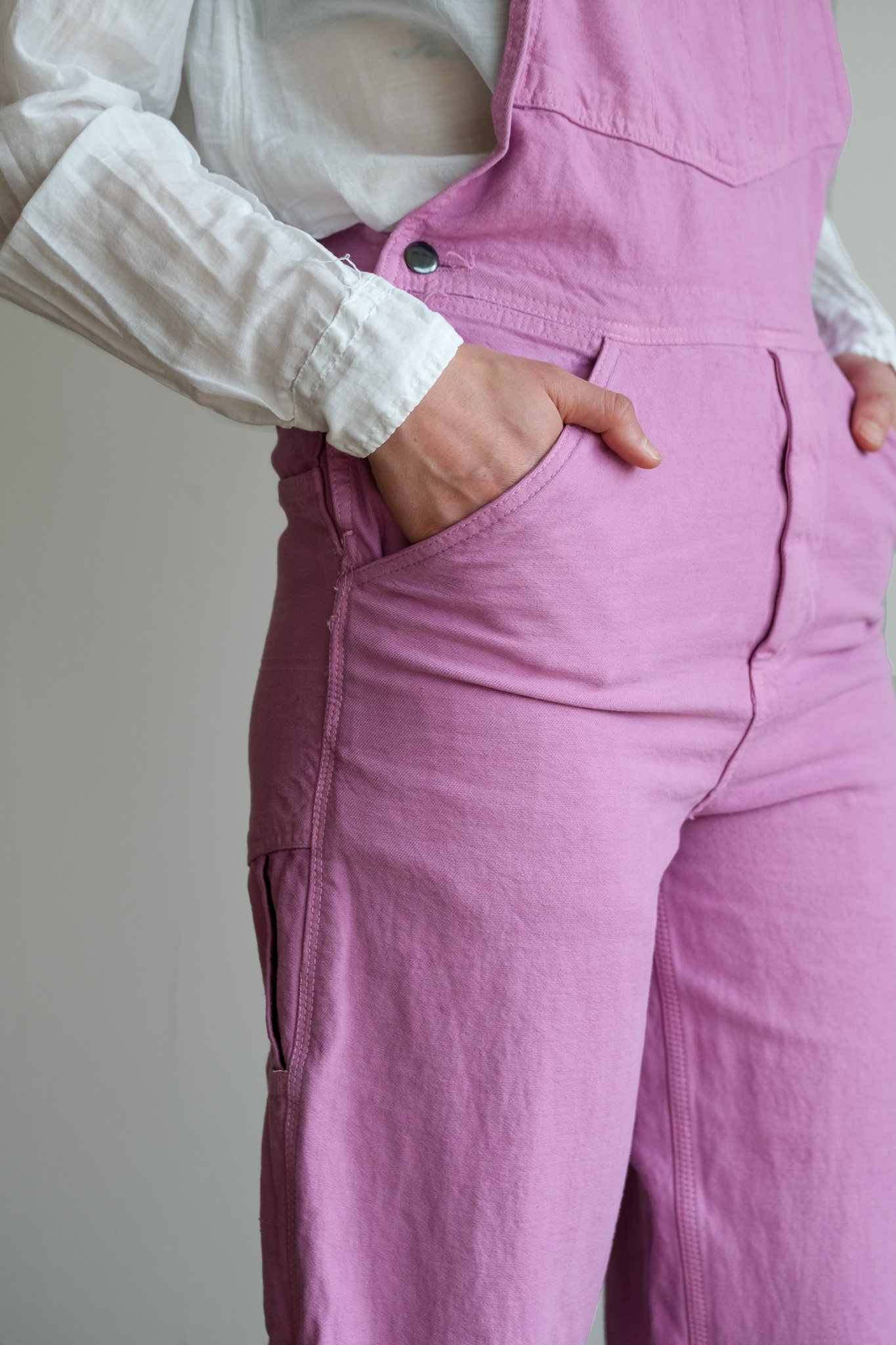 VINTAGE OVERALLS PINK Garmentory