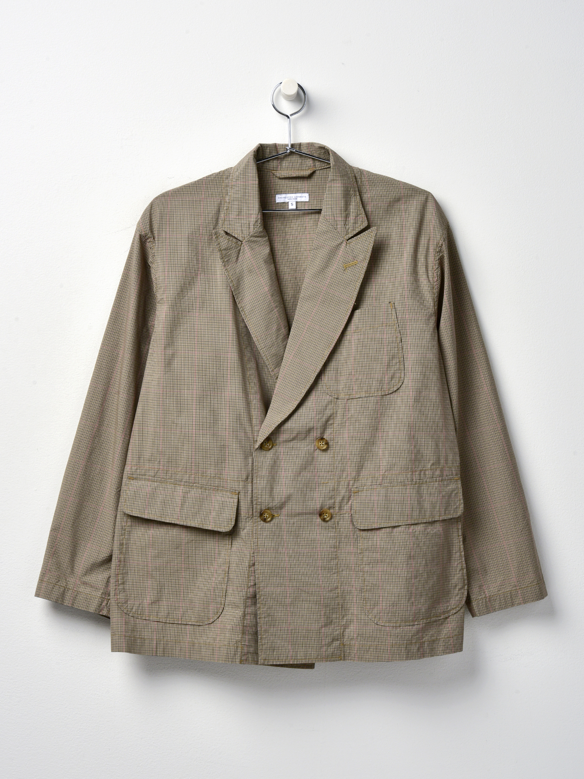ジャケット・アウター Engineered Garments Reversible Coat Engineered Garments Patchwork reversible coat made in the