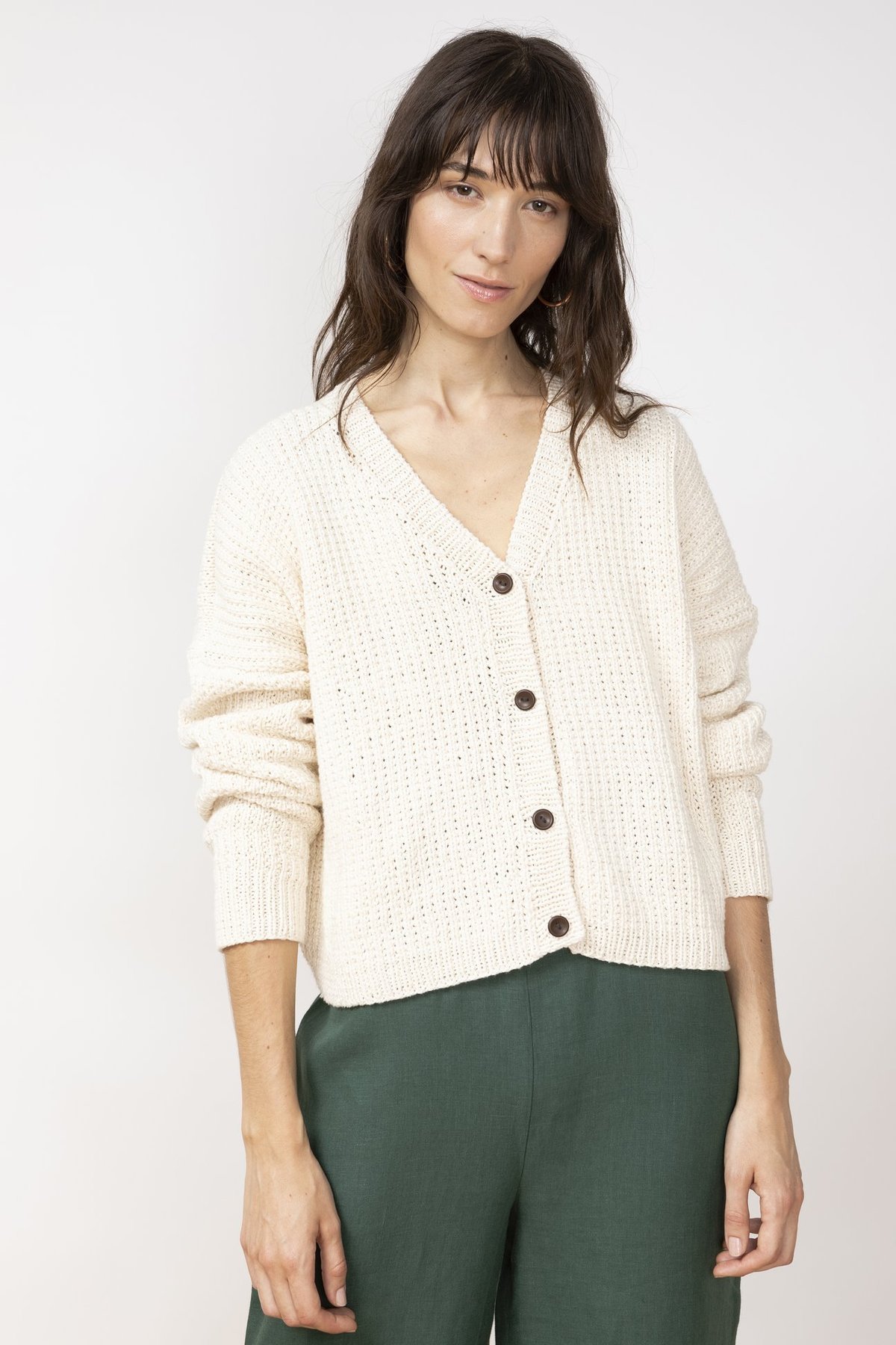 Jungle Folk Handknitted Cardigan Aymara Garmentory