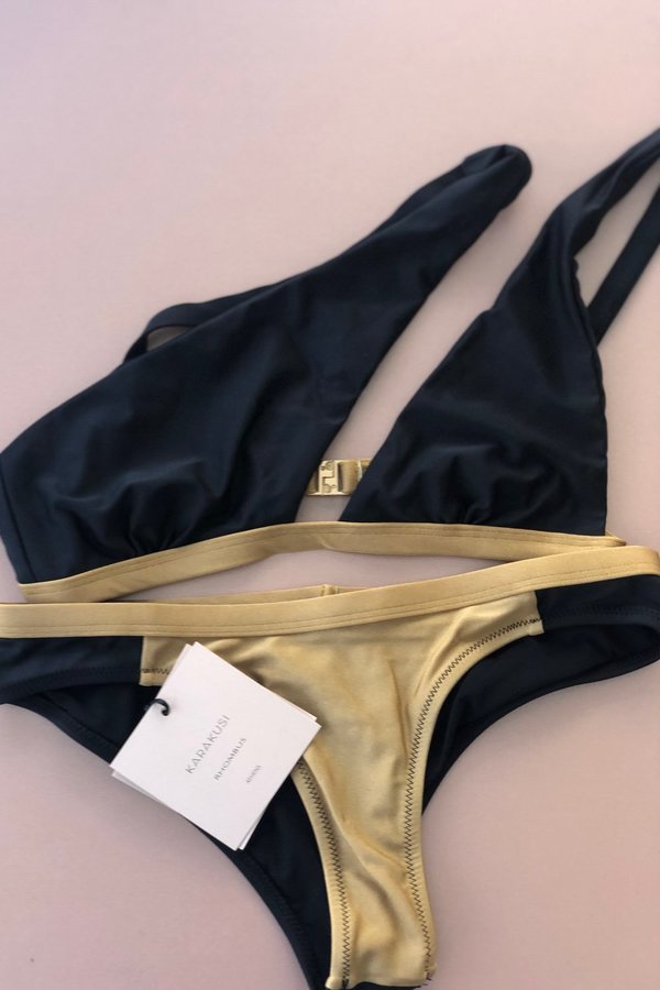 KARAKUSI IMIBLUE BIKINI - BLACK GOLD KARAKUSI IMIBLUE BIKINI - BLACK GOLD