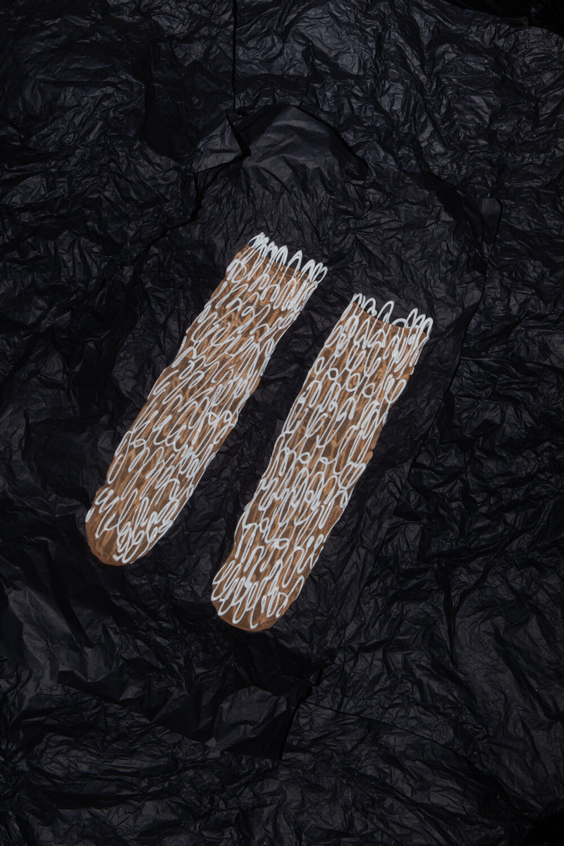 KASIA KUCHARSKA ソックス KASIA KUCHARSKA MESH LACE SOCKS | Garmentory