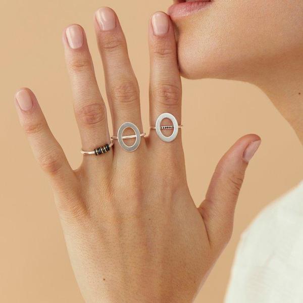 PILAR AGUECI IZAR RING - STERLING SILVER PILAR AGUECI IZAR RING - STERLING SILVER