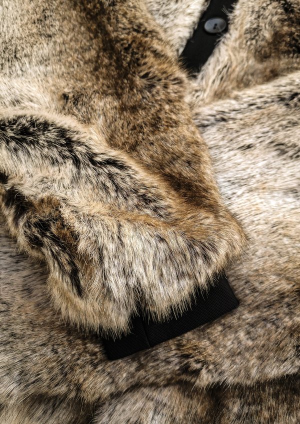 Berenik PILOT JACKET WITH FAUX FUR - racoon Berenik PILOT JACKET WITH FAUX FUR - racoon