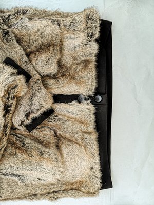Berenik PILOT JACKET WITH FAUX FUR - racoon Berenik PILOT JACKET WITH FAUX FUR - racoon