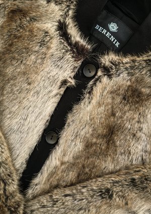 Berenik PILOT JACKET WITH FAUX FUR - racoon Berenik PILOT JACKET WITH FAUX FUR - racoon