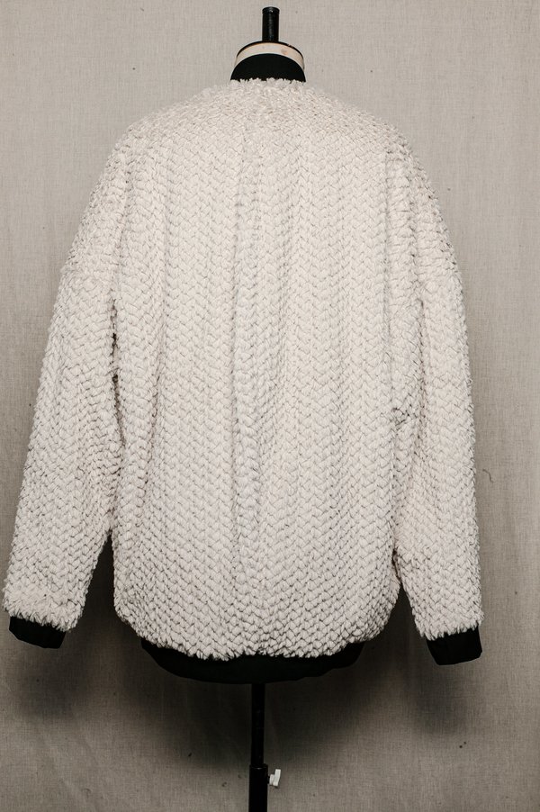Berenik PILOT JACKET FAUX FUR - ivory Berenik PILOT JACKET FAUX FUR - ivory