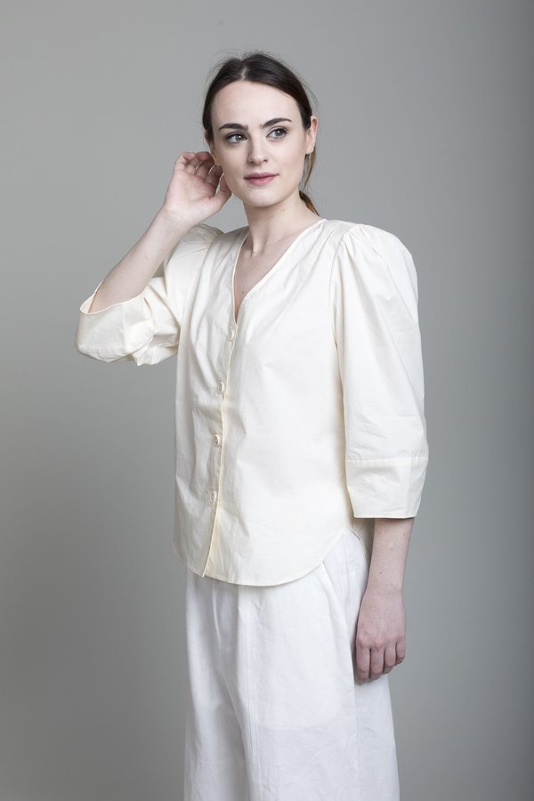 Apiece Apart Cyprus Top - Cream Apiece Apart Cyprus Top - Cream