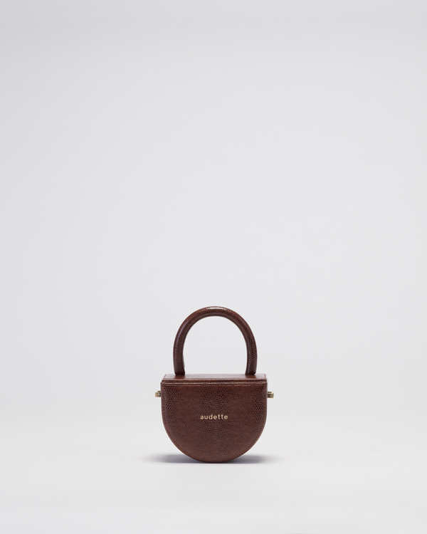 AUDETTE MINI NUIT BAG - LIZARD CAFE AUDETTE MINI NUIT BAG - LIZARD CAFE