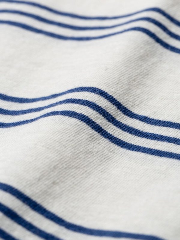 Norse Projects Johannes Stripe T Shirt - Twilight Blue Norse Projects Johannes Stripe T Shirt - Twilight Blue