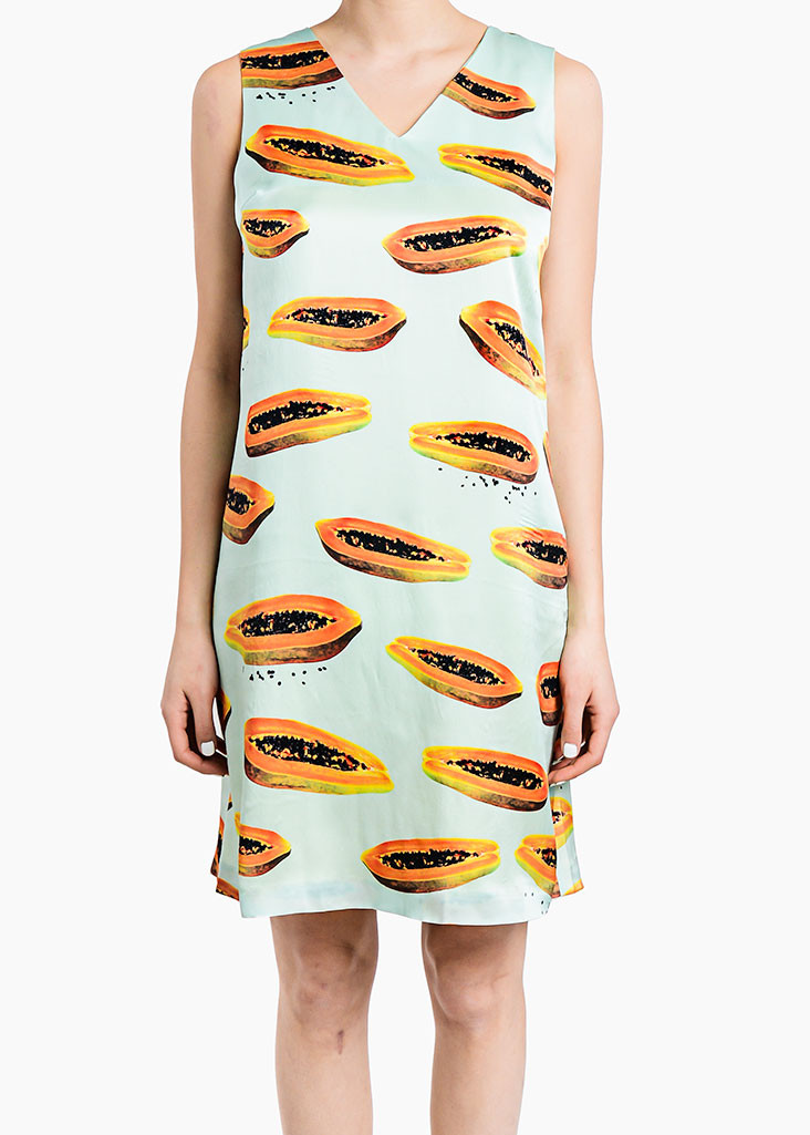 Thu Thu Papaya Dress Garmentory