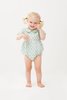 kids Oeuf Short Sleeve Romper - Leek Print - Thumbnail 1