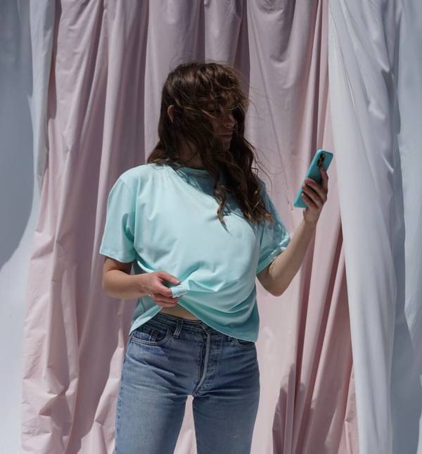 Textilehaus Simple Tee - Seafoam Textilehaus Simple Tee - Seafoam