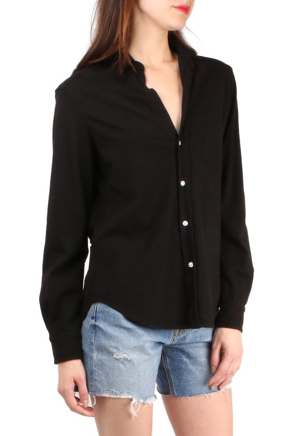 Tee Lab Button Down Shirt - Blackout Tee Lab Button Down Shirt - Blackout