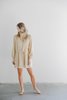 All That Remains Edie Shirt Dress - Almond - Thumbnail 2