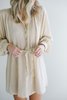 All That Remains Edie Shirt Dress - Almond - Thumbnail 6