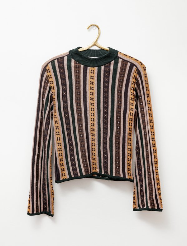 Our Legacy Fine Knit Flower Stripe Our Legacy Fine Knit Flower Stripe